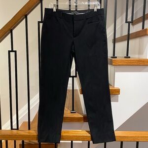 Banana Republic womens sloan pant black in size 8 (ankle length)